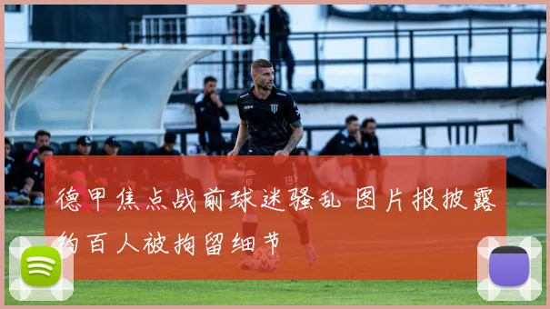 德甲焦点战前球迷骚乱 图片报披露约百人被拘留细节